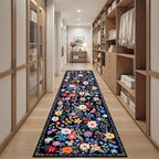 Runner Rug for Entryway: 2.6x10 Kitchen Rugs Non Slip Washable Ultra-Thin Soft - Image 5