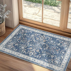 Yamaziot Washable Runner Rug 2x3 – Floral Non Slip Small Entryway Rug - Image 3