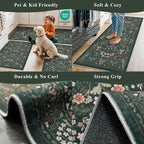 3 Piece Kitchen Rug Set, Washable Non-Slip Kitchen Mats - Image 4