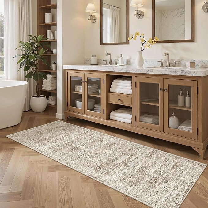 Soalmost Runner Rug 2x5 Washable Non-Slip Kitchen Runner Rugs - Image 4