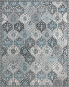 Lahome Moroccan Trellis Washable Rugs 9x12, Soft 9x12 Area Rug - Image 8