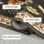 ROYHOME Mushroom Rug Black - Image 5