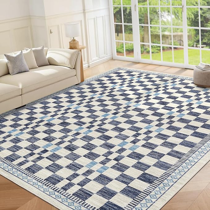 GarveeHome 5x7 Area Rug for Baby Room Non-Slip Low Pile Stain-Resistant Living - Image 8