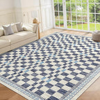 GarveeHome Area Rug 8x10 for Dining Bedroom Machine Washable Easy-Clean Rugs by GarveeHome