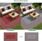 GENIMO Outdoor Rug Waterproof 5'x8' - Image 4