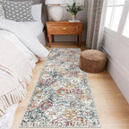 Lahome Moroccan Trellis Hallway Runner Rug, 2x6 Kitchen Runner Rugs Non Skid - Image 4