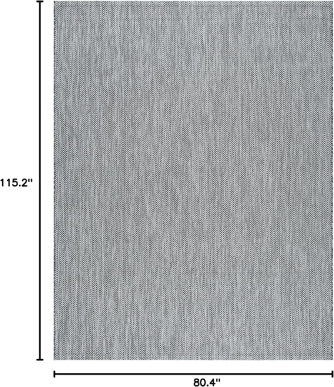 SAFAVIEH Outdoor Area Rug 6'7"x9'6" - Image 3