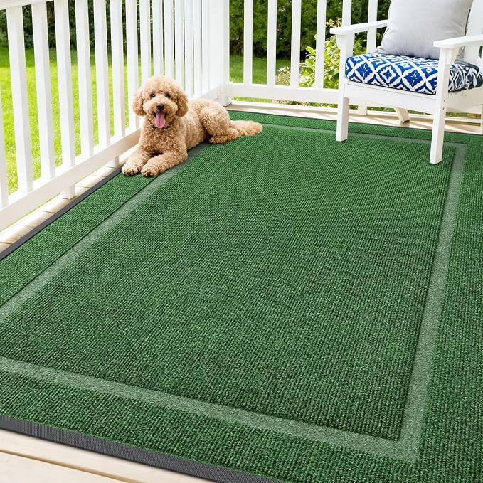 OLANLY Front Door Mat Indoor Outdoor Entrance, Waterproof All-Season, by OLANLY