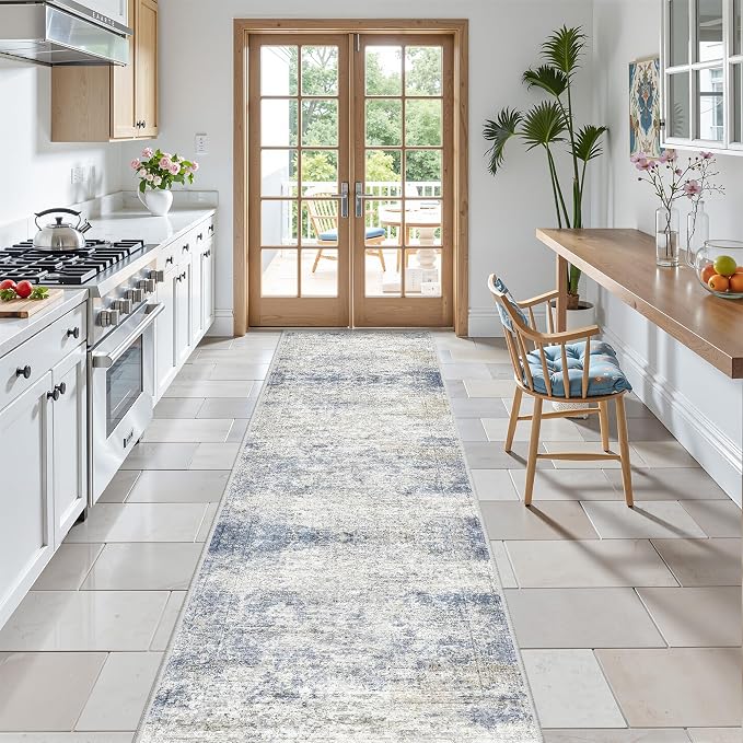 2x7 Runner Rug Non Slip, Thin Entryway Washable Rug - Image 3