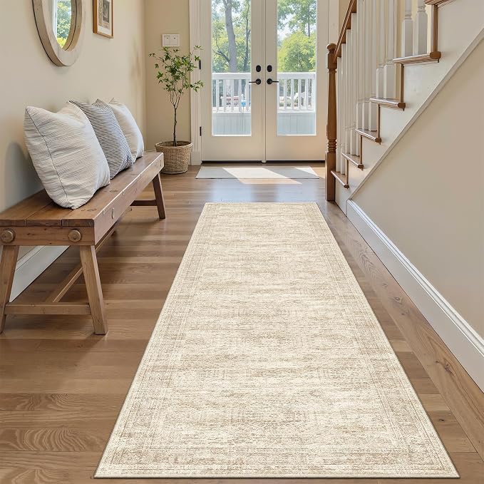 Soalmost Runner Rug 2'x6' Washable Non-Slip Runner Rugs - Image 2
