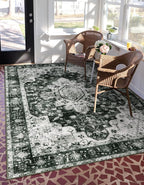Moynesa Ultra-Thin Washable Vintage 5x7 Area Rugs - Image 7