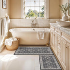 Kitchen Sink Rugs Set 0f 2: Washable Non-Slip Hardwood Floor Mat - Image 4
