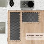 Arenarug Upgrade Scalloped Embossed Kitchen Mats - Image 7
