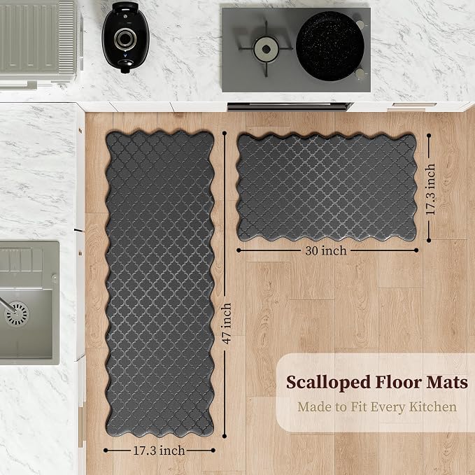 Arenarug Upgrade Scalloped Embossed Kitchen Mats - Image 7