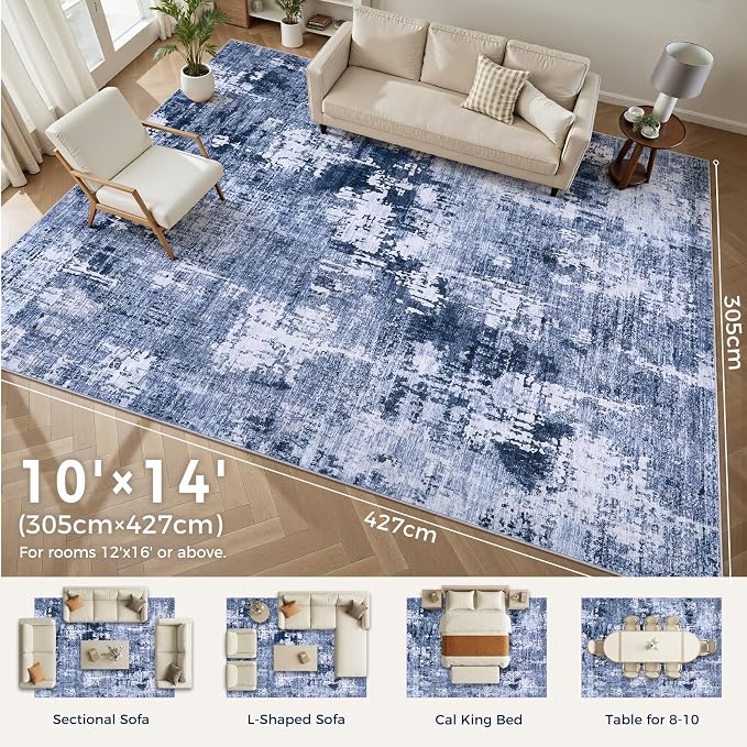 DMOYEST Area Rug Living Room Rugs - Image 2