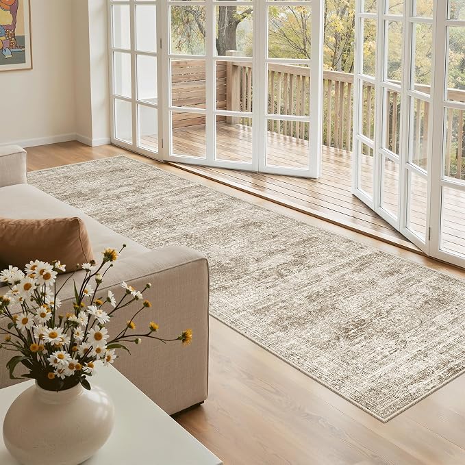 Soalmost Runner Rug 3x8 Washable Non-Slip Hallway Runner Rugs - Image 2