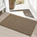 BEQHAUSE Dirt Trapper Door Mat 20" x 32", Non-Slip Washable Doormats Entrance by BEQHAUSE