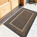OLANLY Front Door Mat Indoor Outdoor Entrance, Waterproof All-Season, by OLANLY