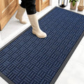 OLANLY Front Door Mat Outside Entrance 59x23, Heavy Duty Sturdy Natural Rubber by OLANLY