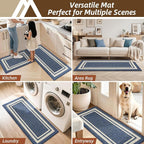 COSY HOMEER Kitchen Rugs Non-Slip 24x35/24x60 Inch Thick Polypropylene Standing - Image 6