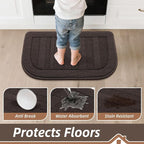 BEQHAUSE Kitchen Rugs Non Slip Washable Durable Kitchen Mats - Image 4