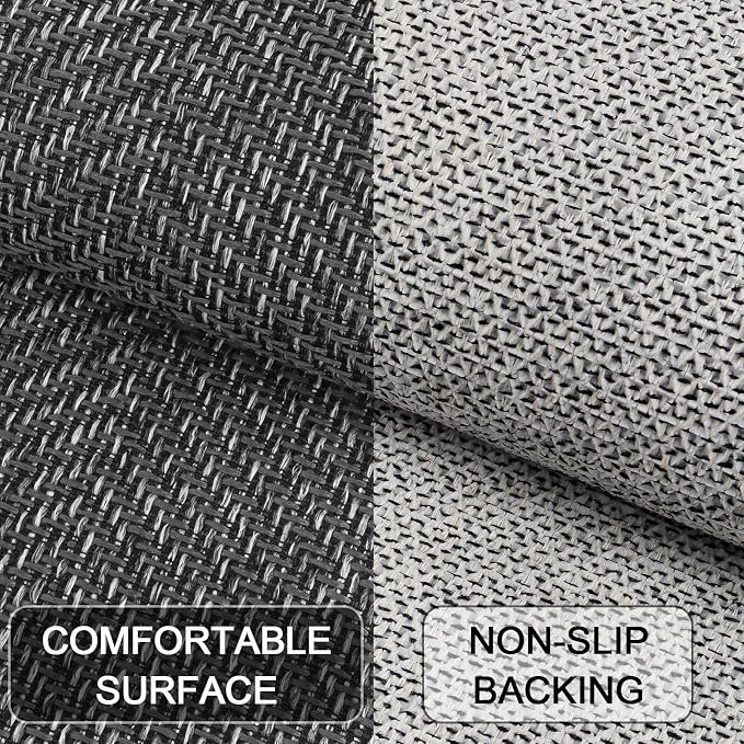 Ultra Thin Indoor Door Mat 17"x29", Washable Door Mat Indoor Entrance, Non Slip - Image 3