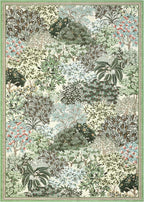 GarveeHome Forest Rugs 8x10, Botanical Low Pile Non Slip Stain Resistance Large - Image 4