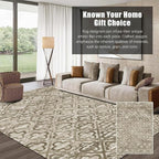 RUGSURE Washable Area Rugs, Pet & Child Friendly, Vibrant Colors Rugs - Image 3