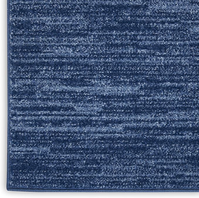 Nourison Home Nourison Essentials Navy Blue 10' x 14' Area Rug - Image 7
