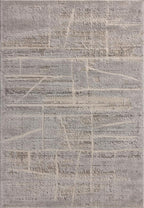 Loloi Amber Lewis Monty Collection MOT-07 Natural/Mist 2'-7" x 4', .50" Pile - Image 2
