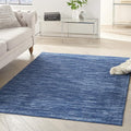 Nourison Home Nourison Essentials Navy Blue 4' x 6' Area Rug by NourisonHome