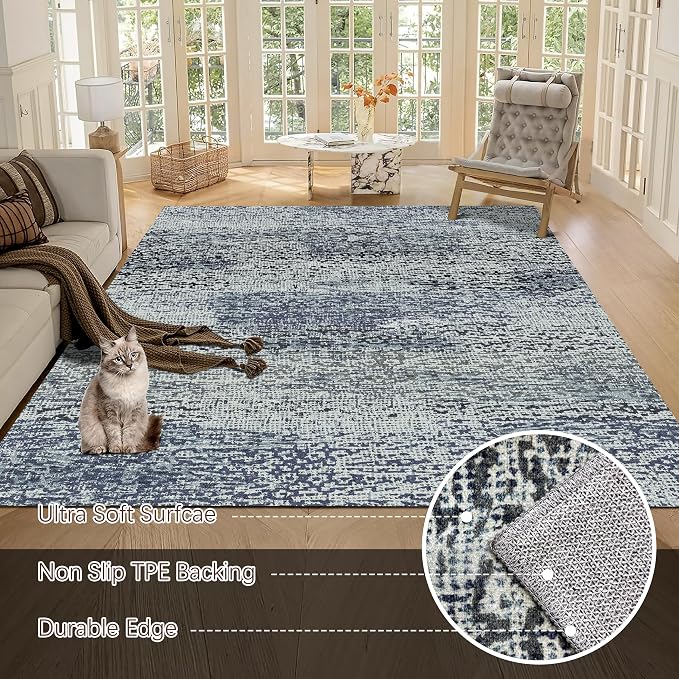 RUGSURE Washable Area Rug - Image 5
