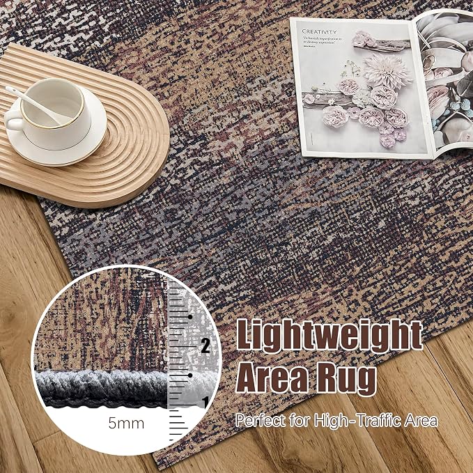 RUGSURE Washable Area Rug - Image 6