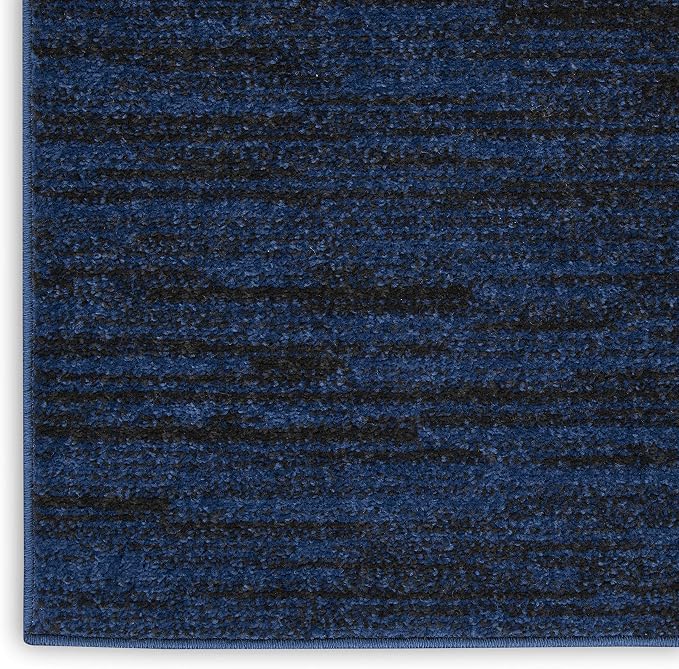 Nourison Home Nourison Essentials Midnight Blue 7' x Square Area Rug - Image 7