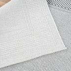 CAMILSON Easy Jute Rug 10x14, Indoor Outdoor Off-White Color Fiber Area Rugs - Image 5
