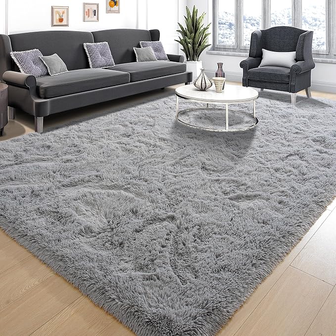 Tepook Super Soft Fluffy Rug for Bedroom, Modern Shaggy Fuzzy Kids Rugs for by Tepook