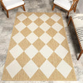 Nuloom Outdoor Performance Collection Sabina Tan/Ivory, High Traffic, Stain by nuLOOM