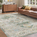 befbee 5x7 Area Rugs for Living Room, Stain Resistant Washable Rug, Non-Slip by Befbee