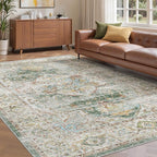 befbee 5x7 Area Rugs for Living Room, Stain Resistant Washable Rug, Non-Slip by Befbee