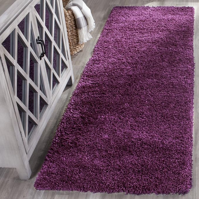 SAFAVIEH California Shag Collection Runner Rug - Image 2