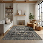 Ruaruarug Washable Area Rug 4x6 by Ruaruarug