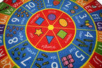 KC Cubs Educational Kids Rug – ABC Alphabet, 123 Numbers & Shapes Learning Mat - Image 5