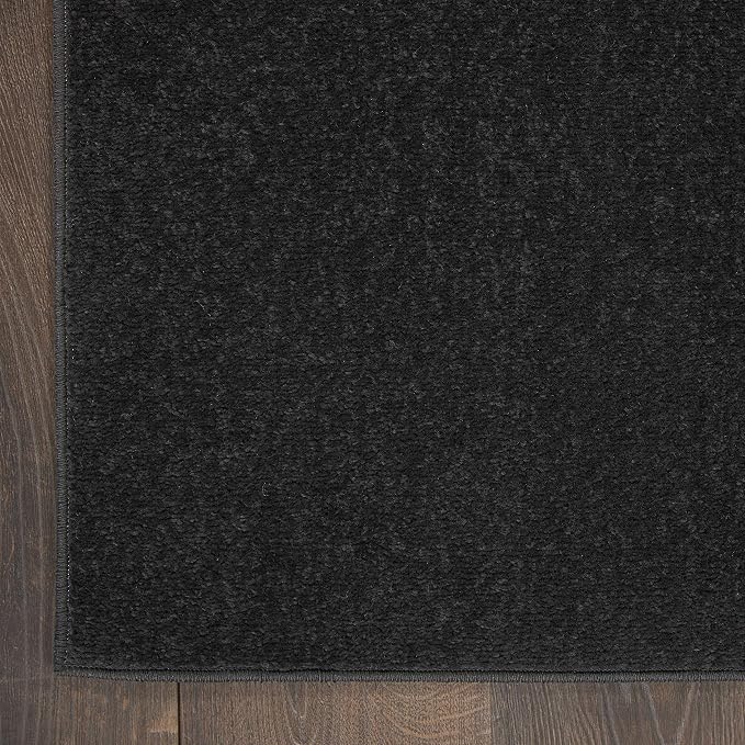 Nourison Home Nourison Essentials Black 3' x 5' Area Rug - Image 4