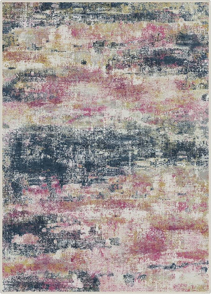 BEIMO Area Rugs 5x7 for Living Room Bedroom, Modern Abstract Machine Washable - Image 5