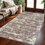 3x5 Area Rug Washable Entryway Rug Non Slip Abstract High-Stain Resistance No by TTelephant