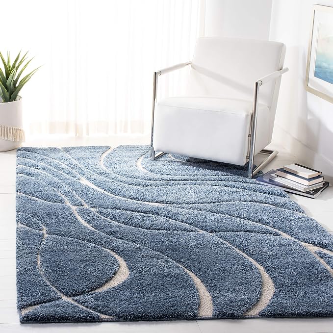 SAFAVIEH Florida Shag Collection Accent Rug - Image 2