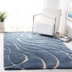 SAFAVIEH Florida Shag Collection Accent Rug - Image 2