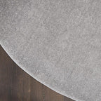 Nourison Home Nourison Essentials Silver Grey 8' x Round Area Rug - Image 6