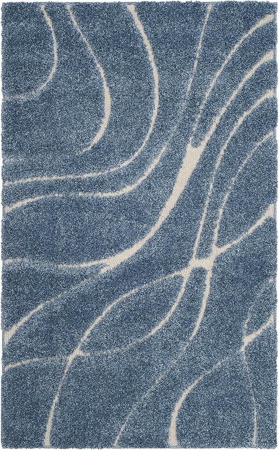 SAFAVIEH Florida Shag Collection Accent Rug - Image 4