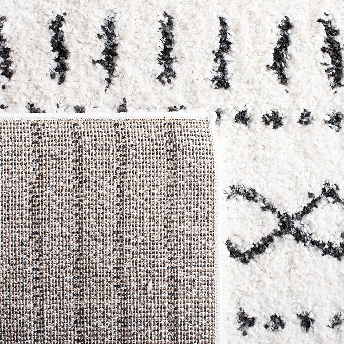 SAFAVIEH Arizona Shag Collection Runner Rug - Image 3